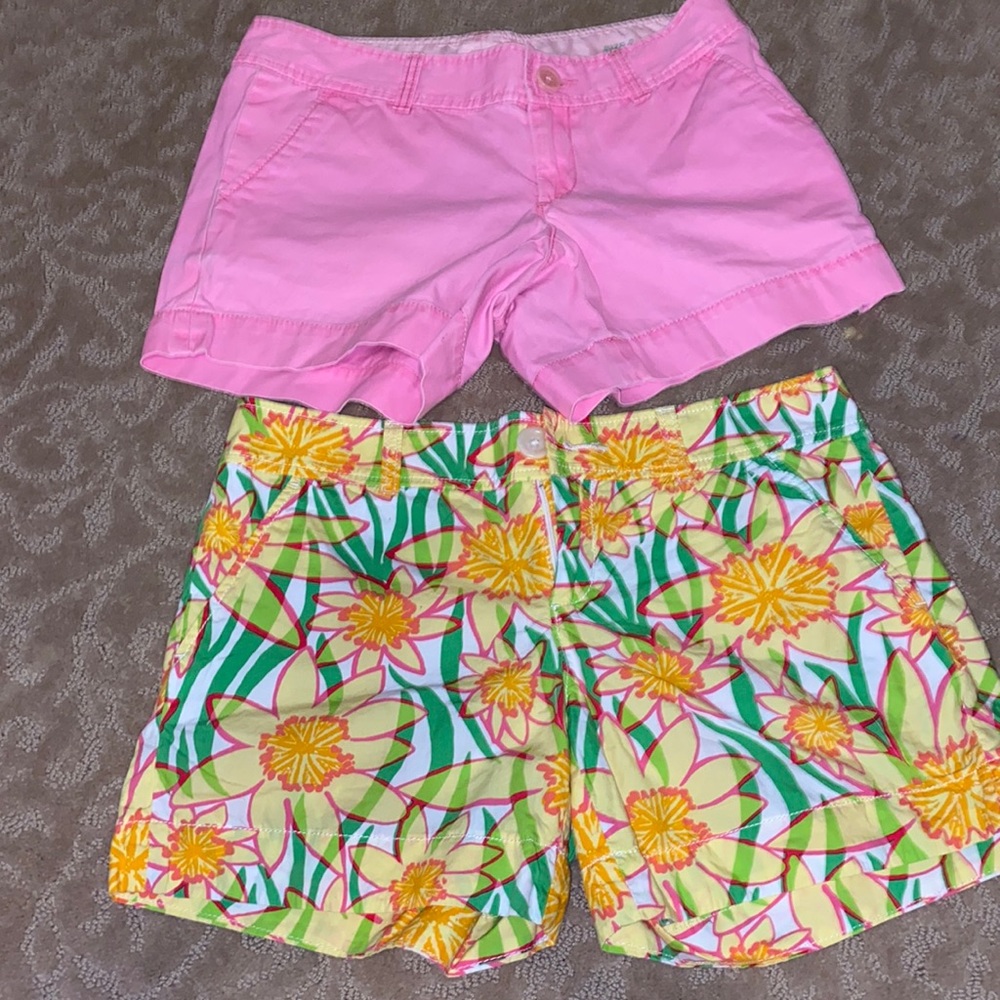 2 size 2 Lilly Pulitzer shorts.